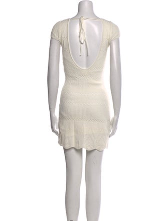 LoveShackFancy Printed Mini Dress