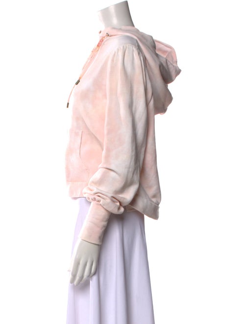 LoveShackFancy Tie-Dye Print Crew Neck Sweatshirt