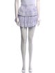 LoveShackFancy Ruffle Embellishment Mini Skirt