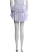 LoveShackFancy Ruffle Embellishment Mini Skirt