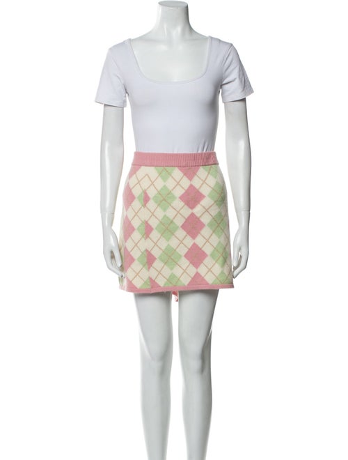 LoveShackFancy Wool Floral Print Pant Set