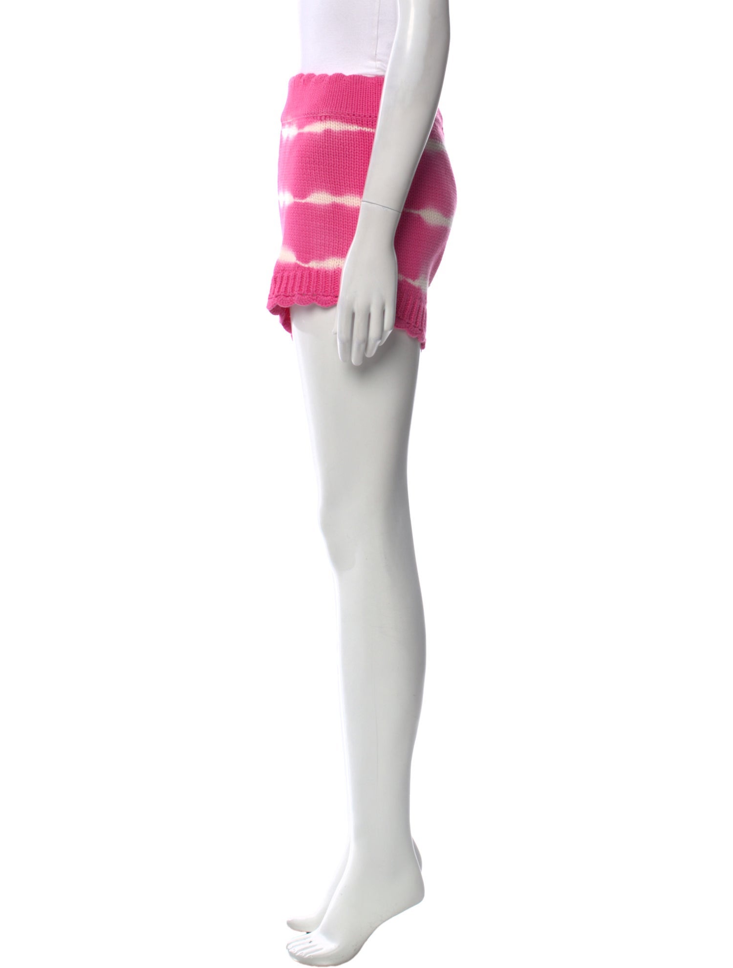 LoveShackFancy Tie-Dye Print Mini Shorts