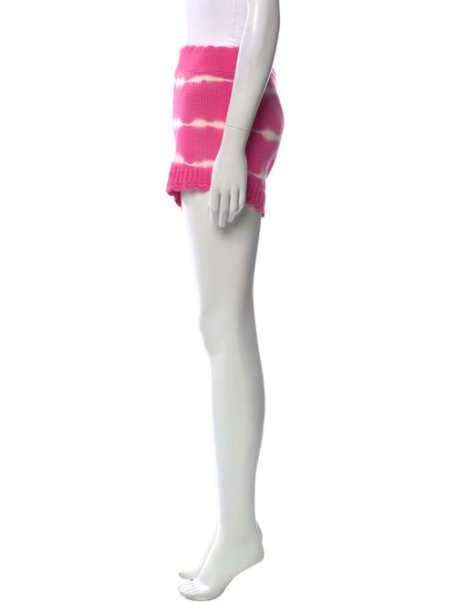 LoveShackFancy Tie-Dye Print Mini Shorts