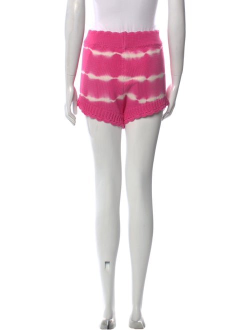 LoveShackFancy Tie-Dye Print Mini Shorts