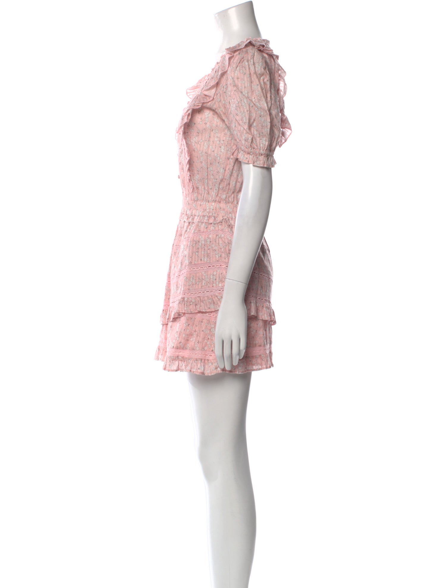 LoveShackFancy Printed Mini Dress