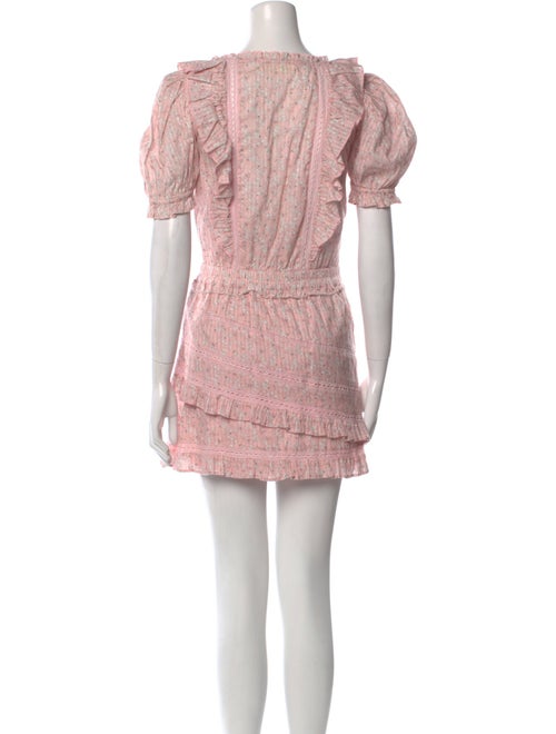 LoveShackFancy Printed Mini Dress