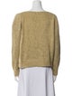 LoveShackFancy Alpaca Bateau Neckline Sweater