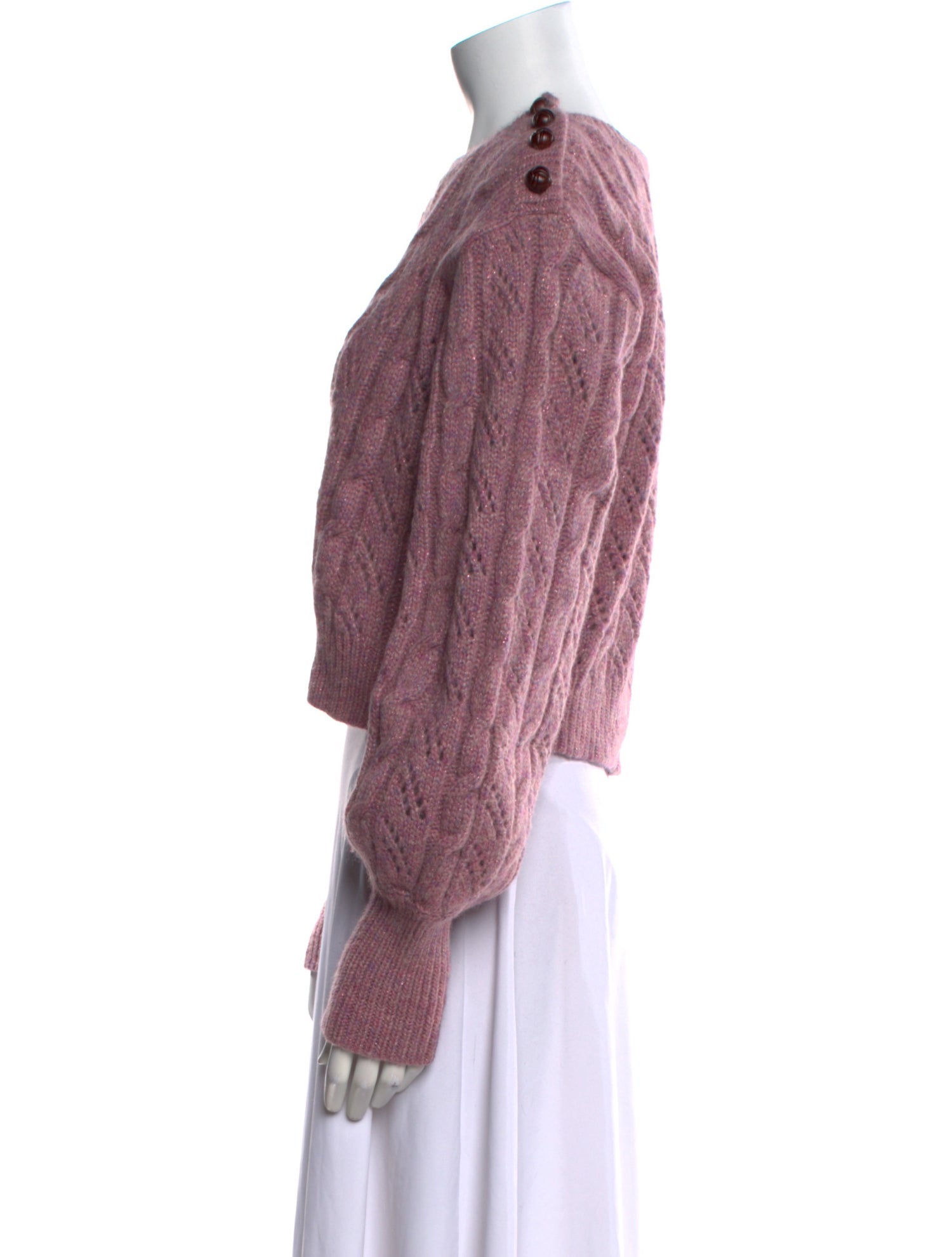 LoveShackFancy Bateau Neckline Sweater