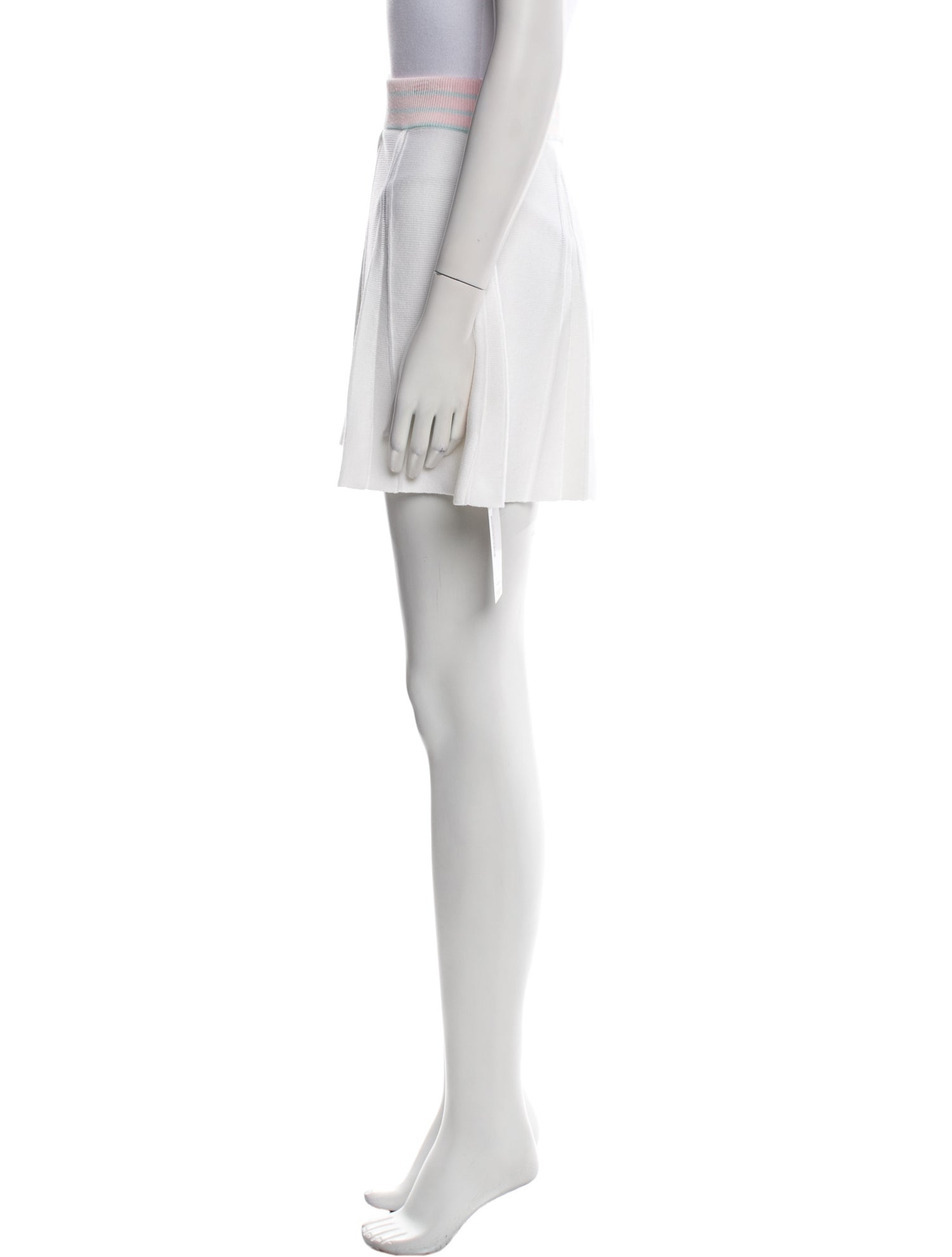 LoveShackFancy Embroidered Accent Mini Skirt w/ Tags