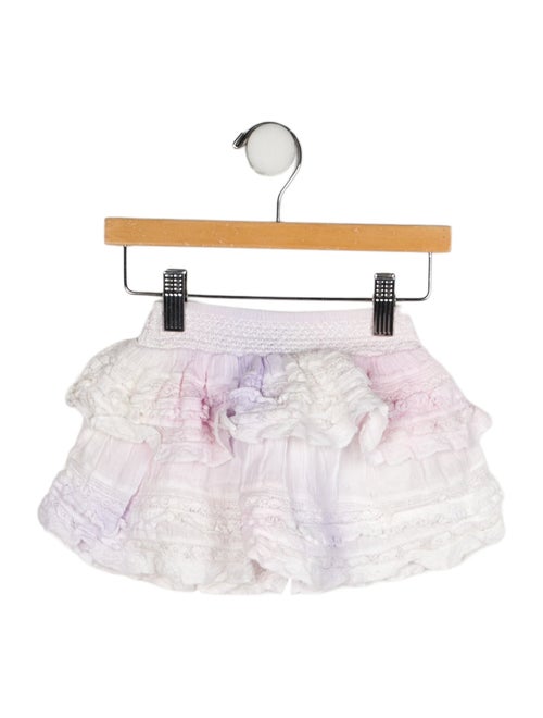 LoveShackFancy Toddler Girls' Patterned Mini Skirt