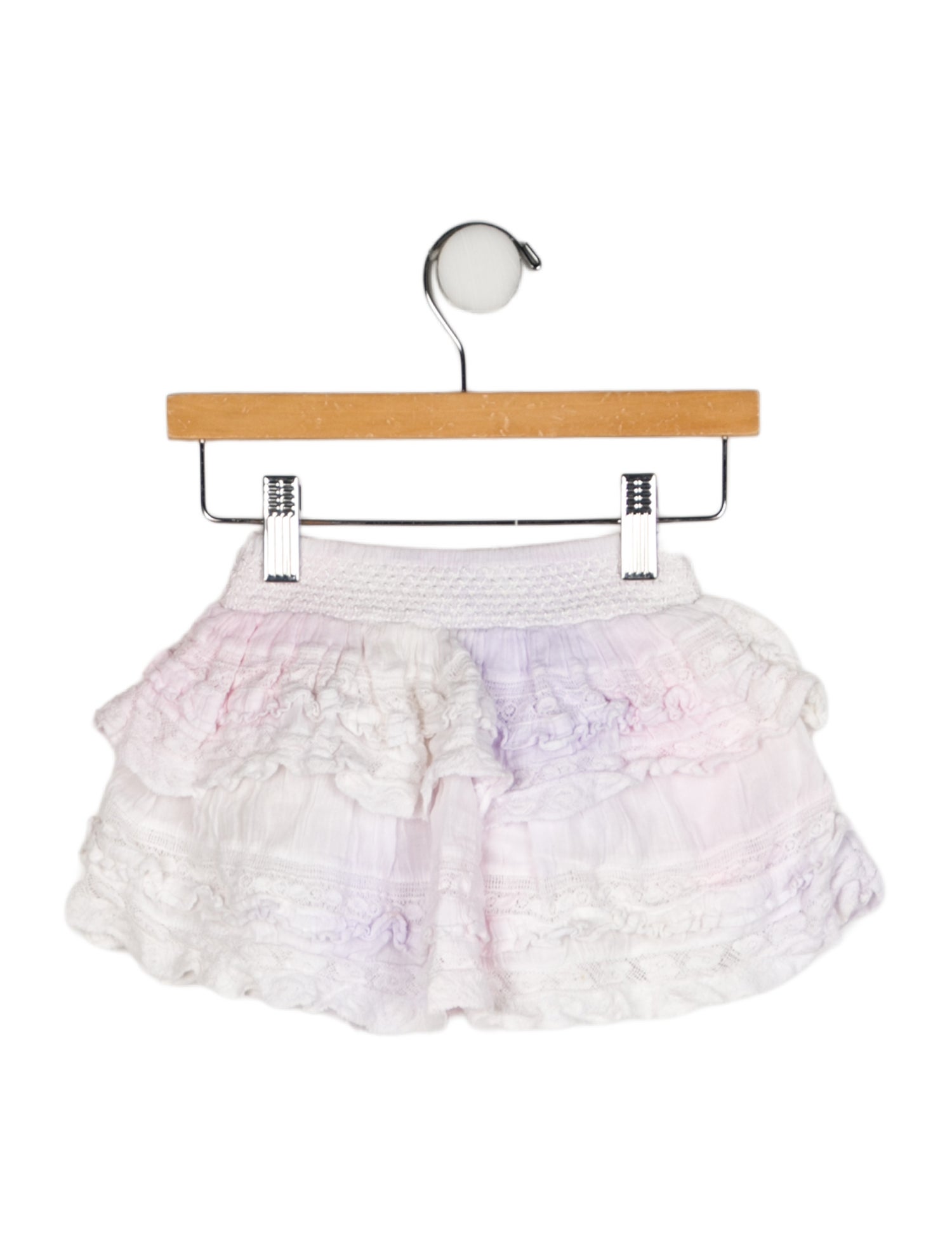 LoveShackFancy Toddler Girls' Patterned Mini Skirt