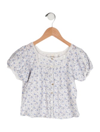 LoveShackFancy Short Sleeve Shirt