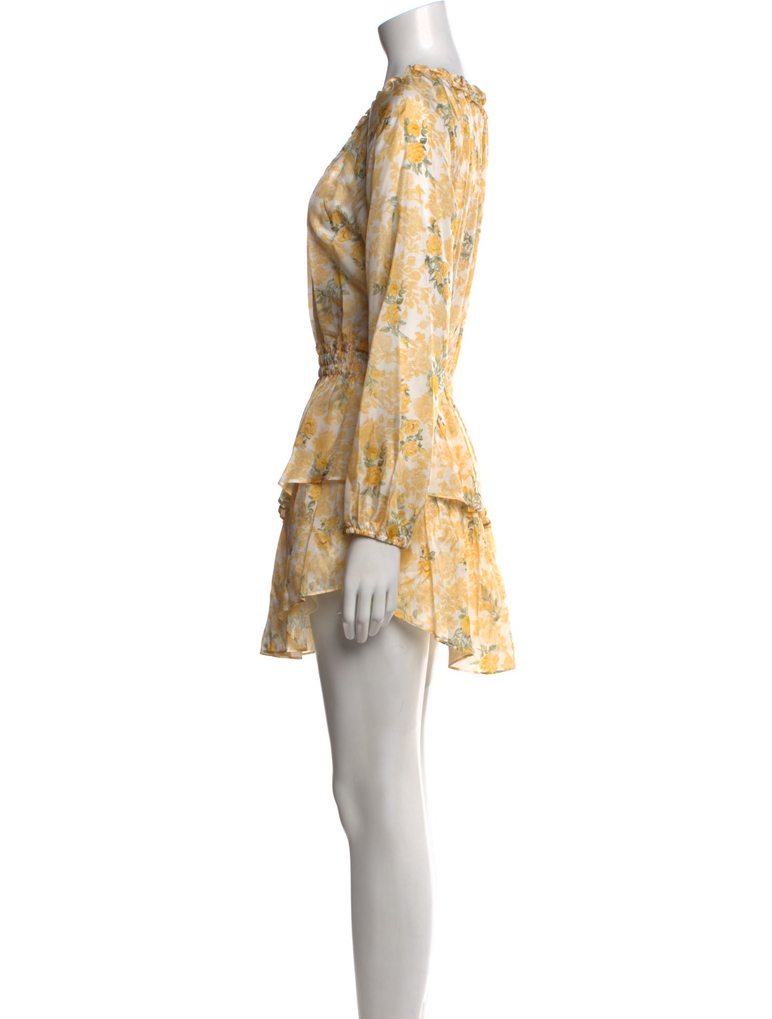 LoveShackFancy Silk Mini Dress