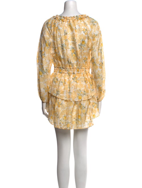 LoveShackFancy Silk Mini Dress