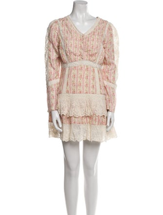 LoveShackFancy Silk Long Dress