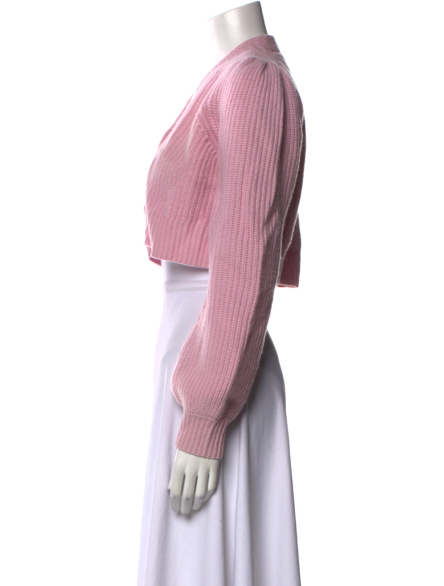 LoveShackFancy Wool V-Neck Sweater