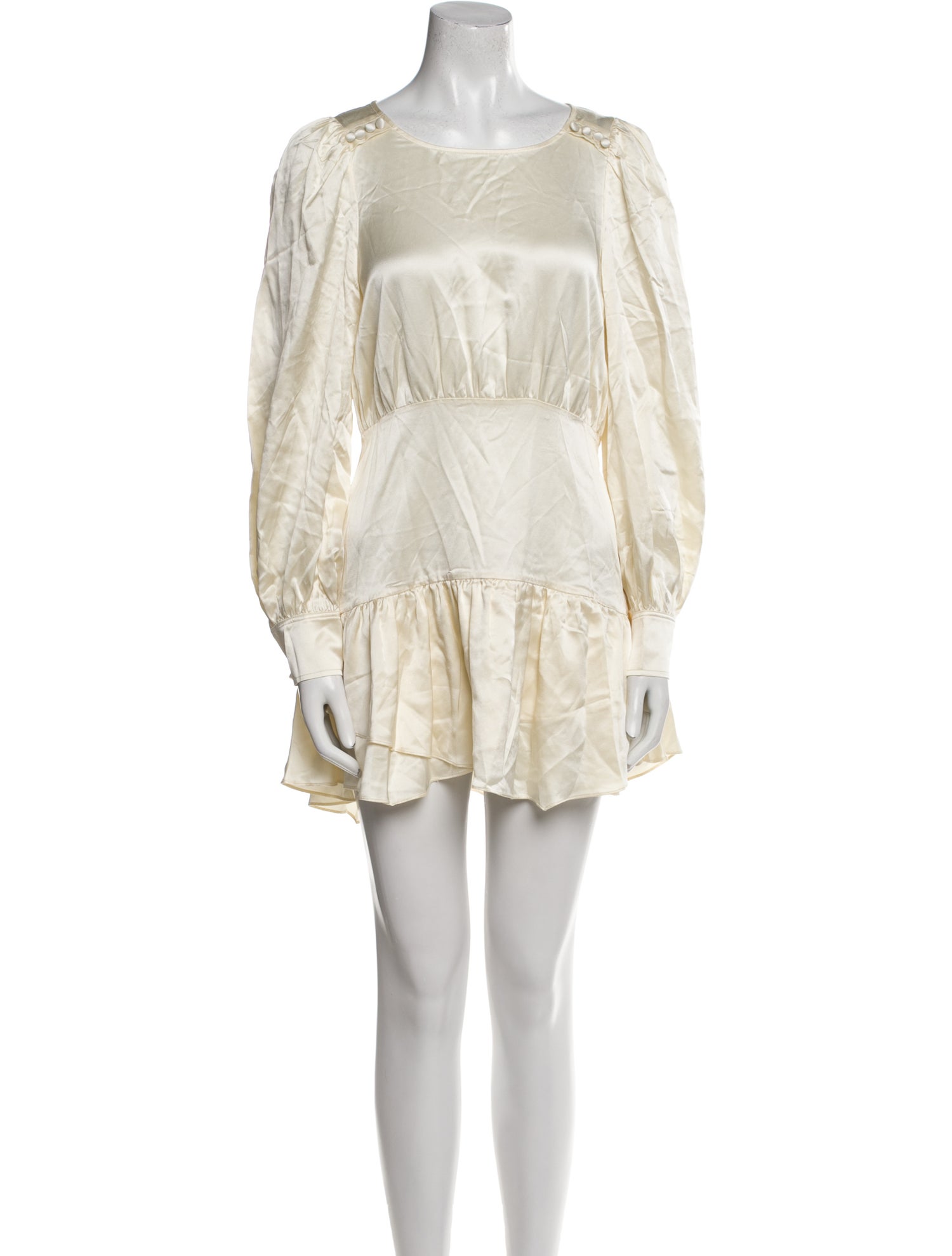 LoveShackFancy Silk Long Dress