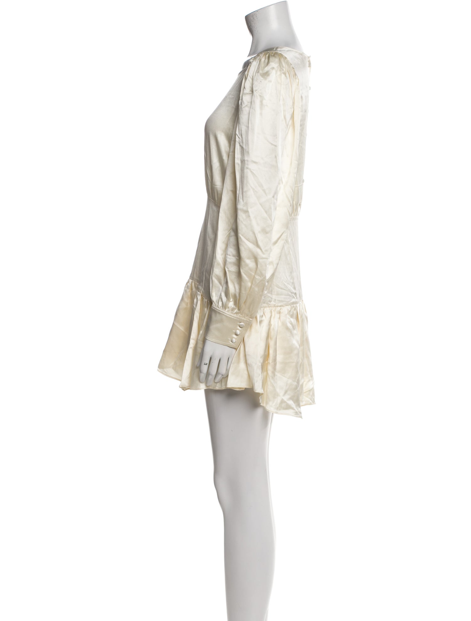 LoveShackFancy Silk Long Dress