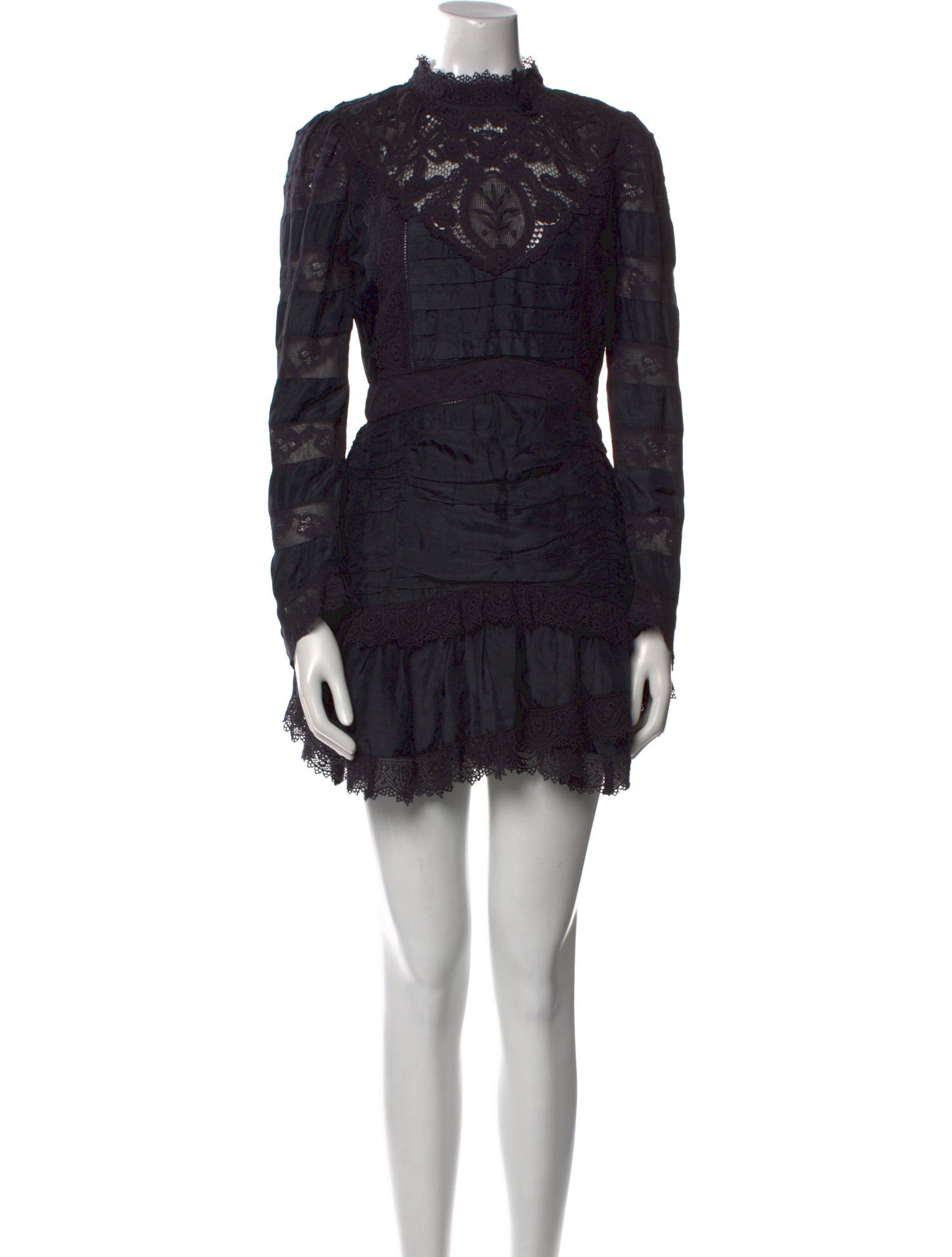 LoveShackFancy Silk Mini Dress