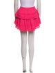 LoveShackFancy Ruffle Embellishment Mini Skirt