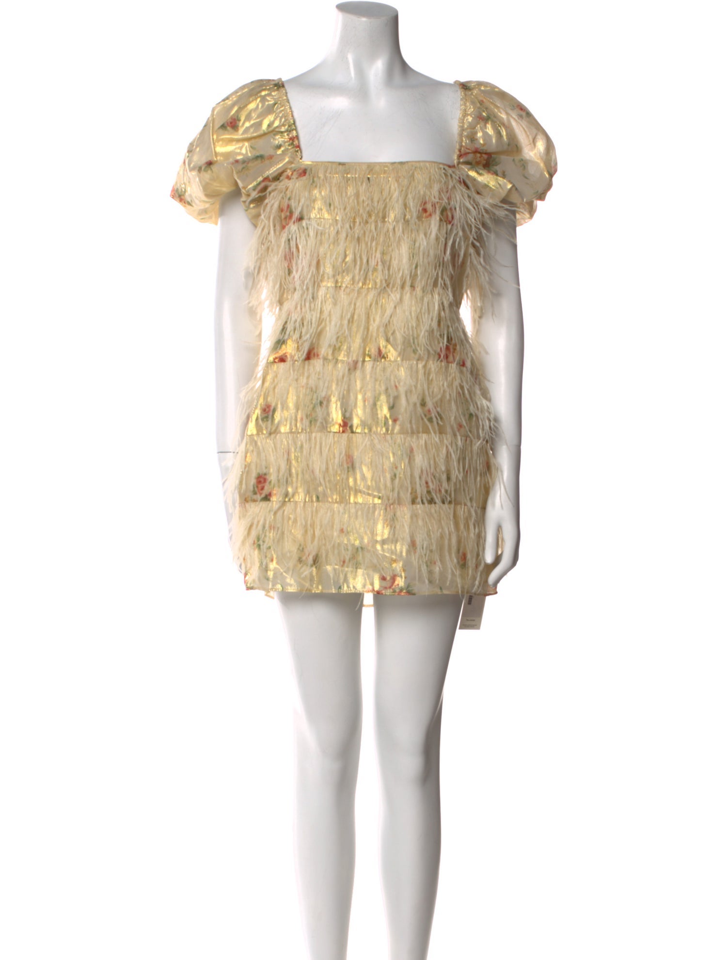 LoveShackFancy Printed Mini Dress