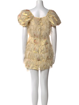 LoveShackFancy Printed Mini Dress