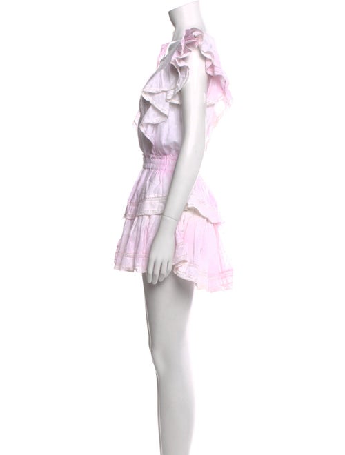 LoveShackFancy Striped Mini Dress