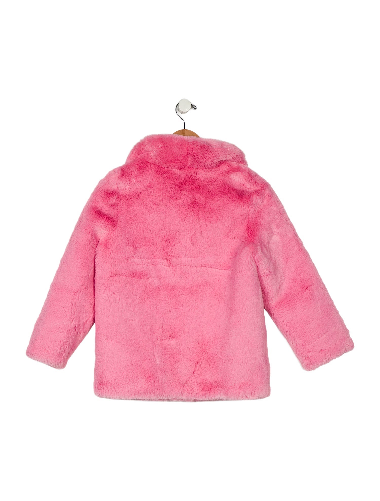 LoveShackFancy Girls' Faux Fur Coat