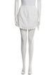 LoveShackFancy Embroidered Accent Mini Skirt