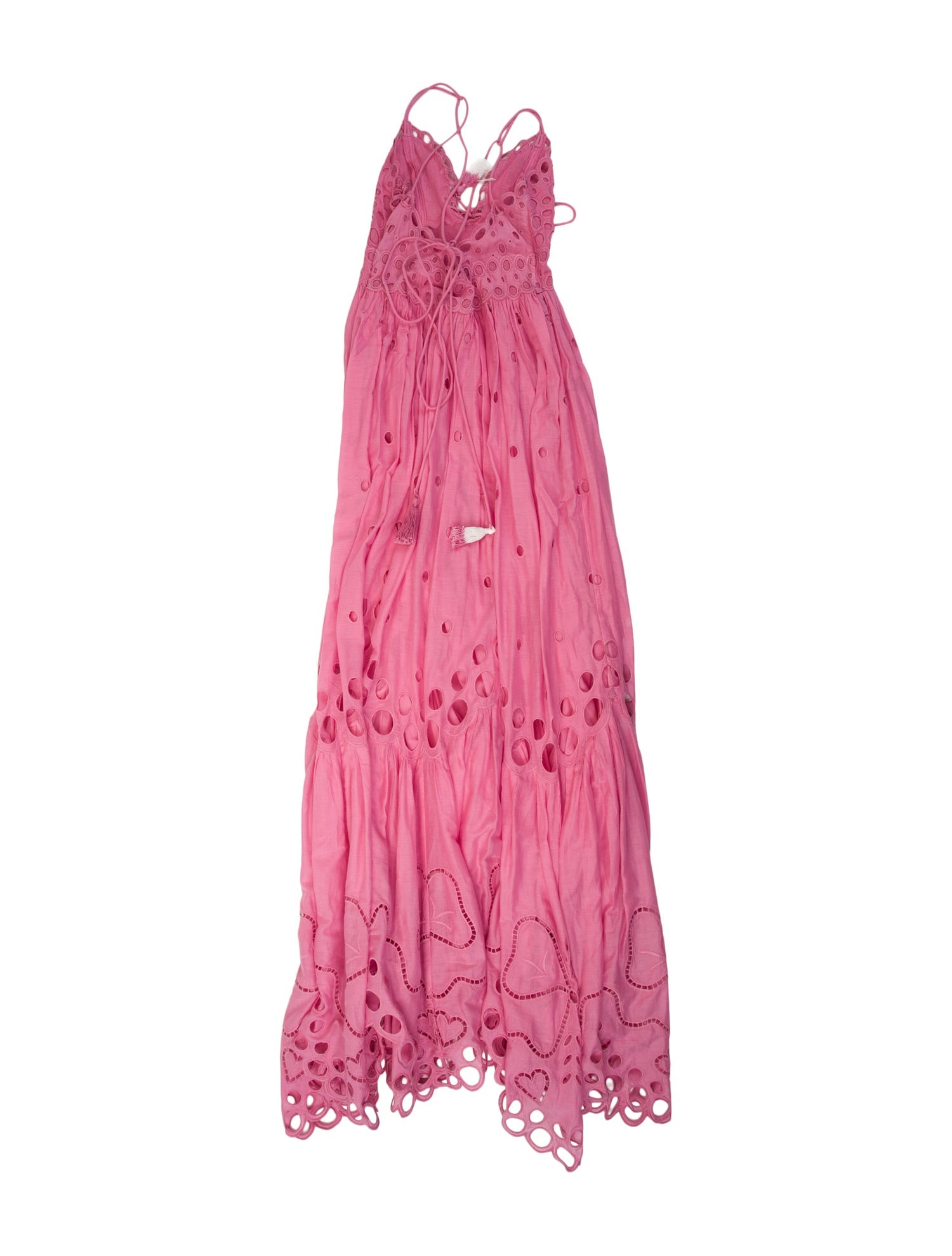 LoveShackFancy Strapless Long Dress