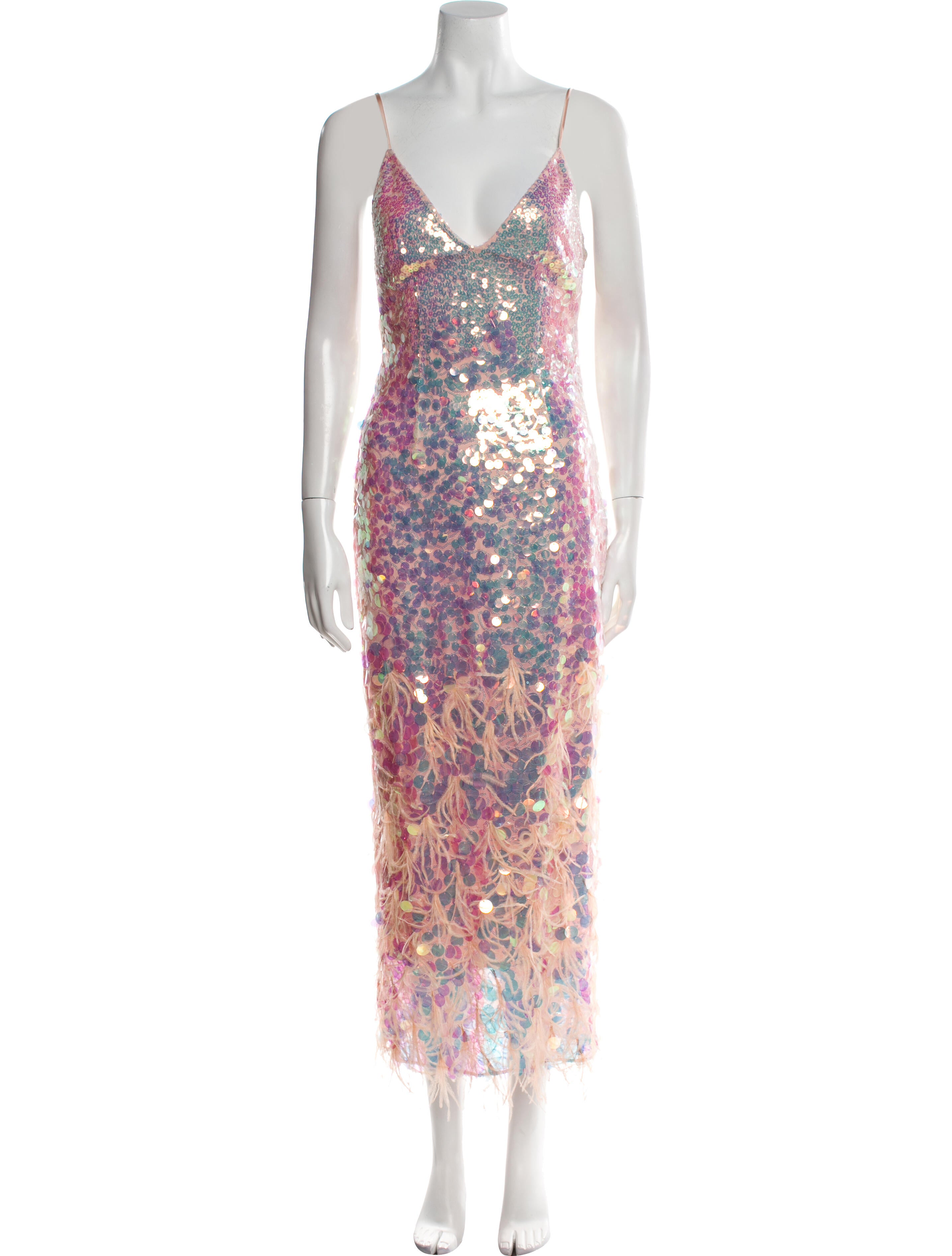 LoveShackFancy Printed Long Dress w/ Tags