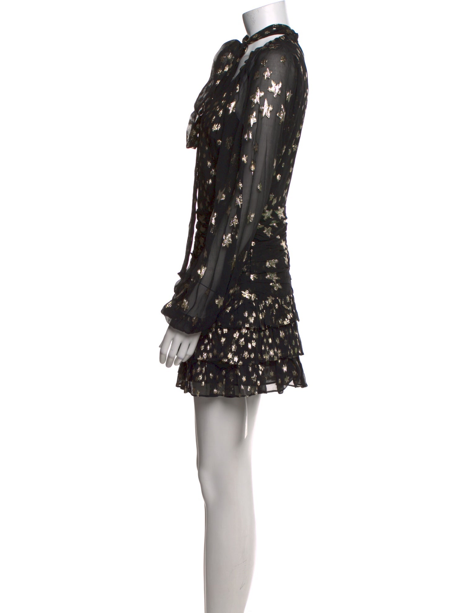 LoveShackFancy Silk Mini Dress