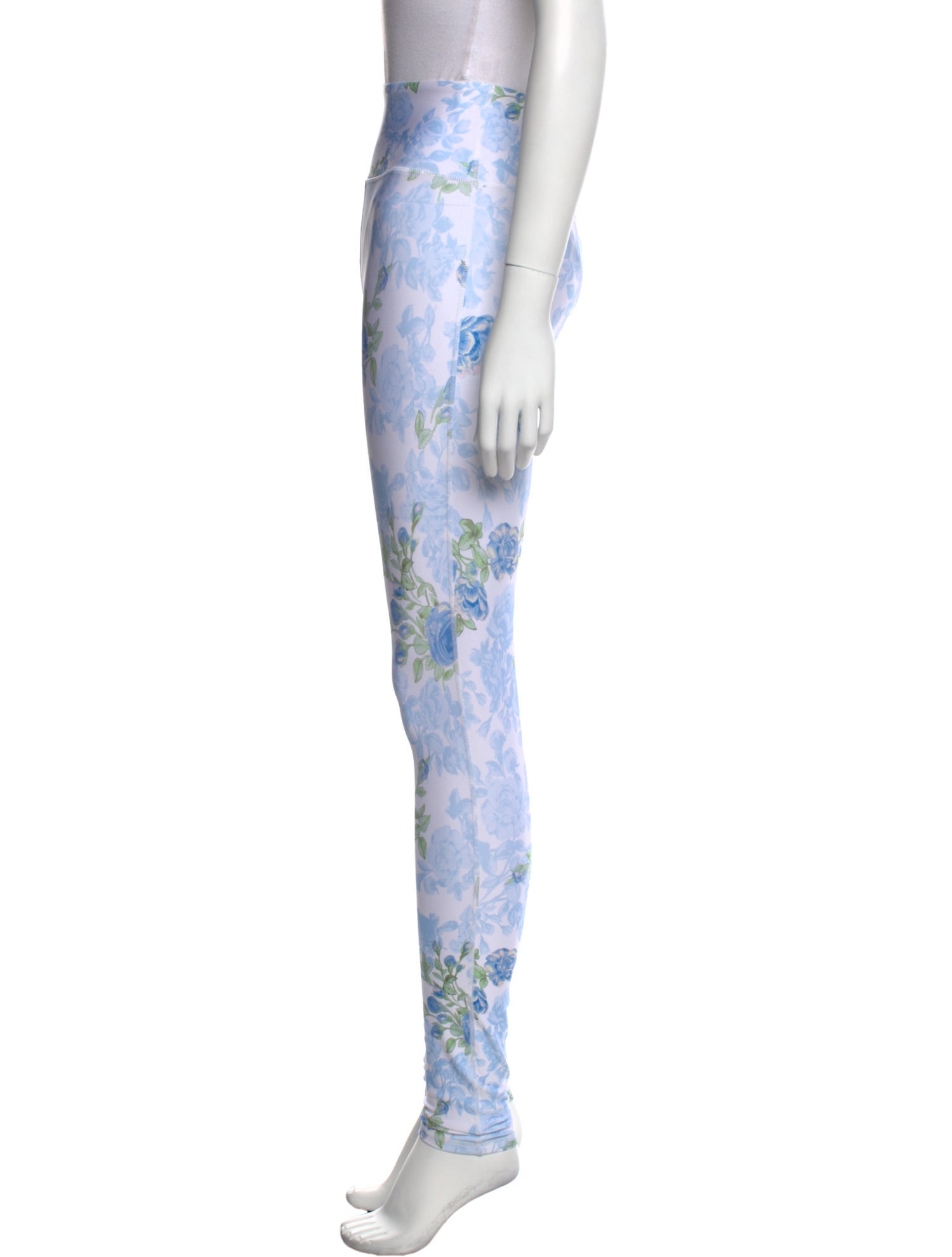 LoveShackFancy Floral Print Skinny Leg Pants w/ Tags