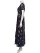 LoveShackFancy Silk Long Dress