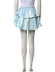 LoveShackFancy Tie-Dye Print Mini Skirt