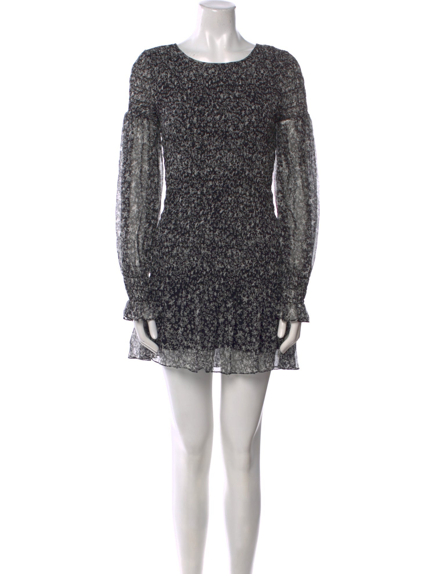 LoveShackFancy Silk Mini Dress