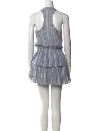 LoveShackFancy Striped Mini Dress