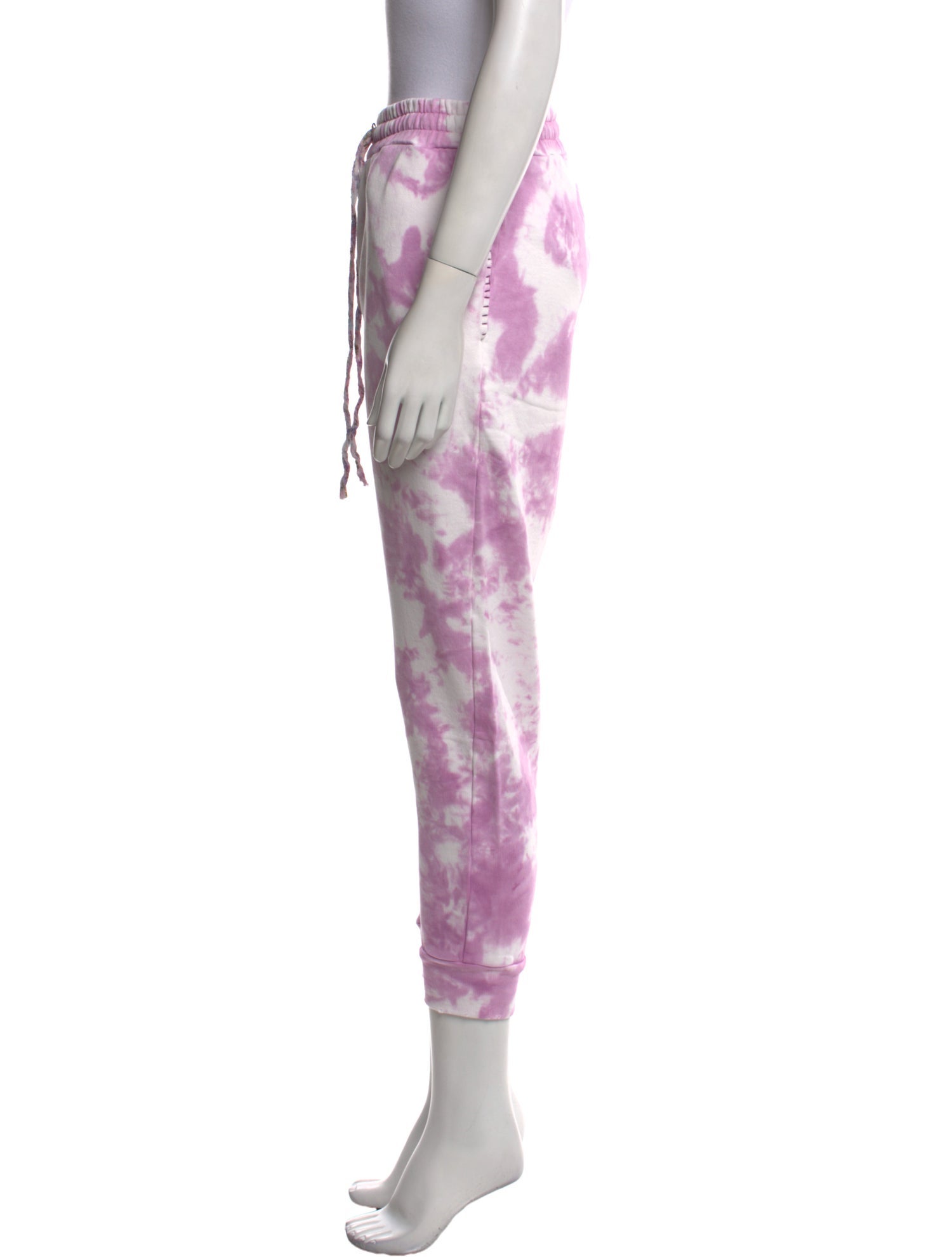 LoveShackFancy Tie-Dye Print Skinny Leg Pants