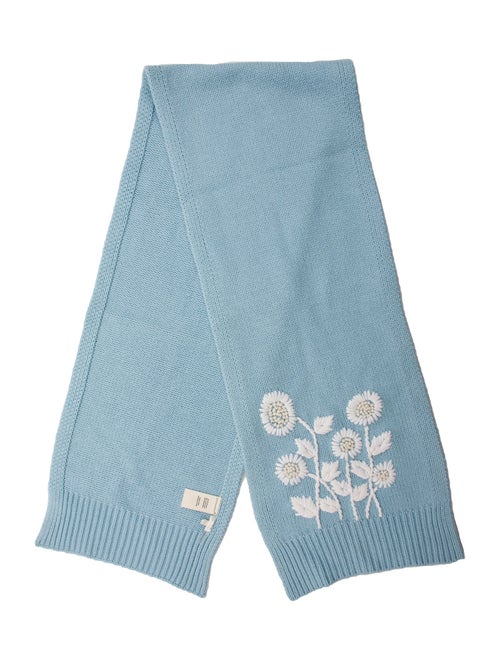 LoveShackFancy Nylon Floral Print Scarf