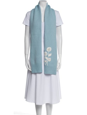 LoveShackFancy Nylon Floral Print Scarf