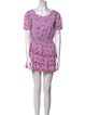 LoveShackFancy Printed Mini Dress