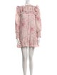 LoveShackFancy Silk Mini Dress