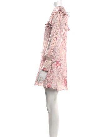 LoveShackFancy Silk Mini Dress