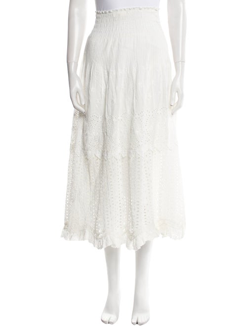 LoveShackFancy Midi Length Skirt