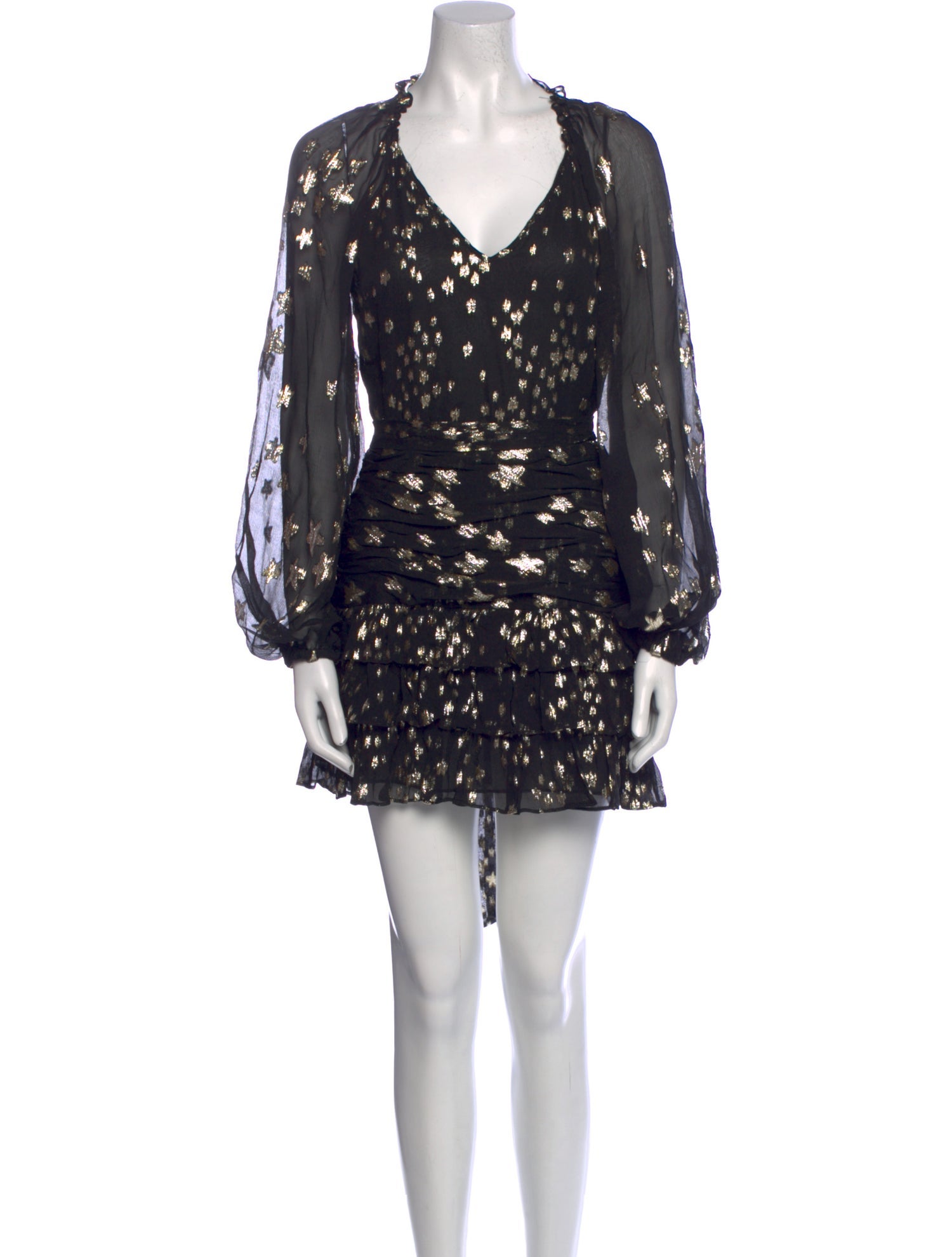 LoveShackFancy Silk Mini Dress