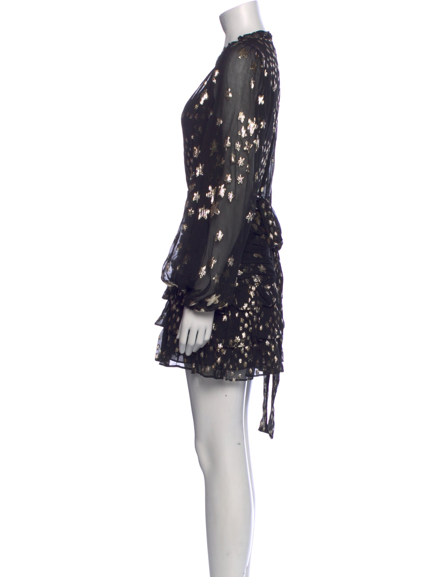 LoveShackFancy Silk Mini Dress