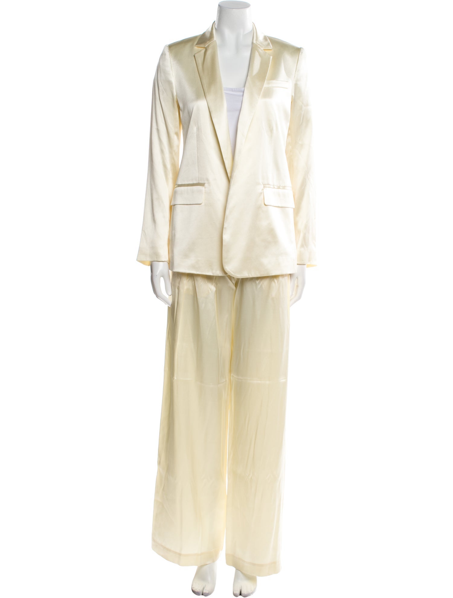 LoveShackFancy Silk Pantsuit