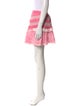LoveShackFancy Striped Mini Skirt