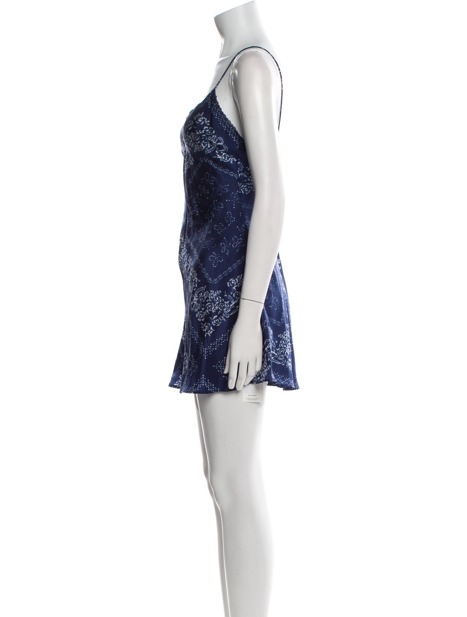 LoveShackFancy Silk Mini Dress