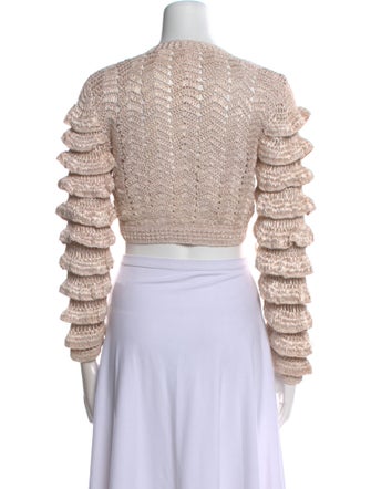 LoveShackFancy Crew Neck Sweater